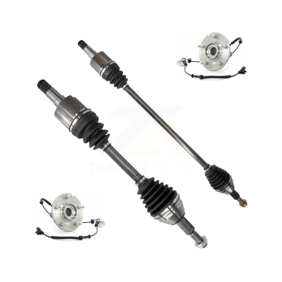 Front CV Axle Shaft & Bearing Kit For Dodge Grand Caravan Chrysler Town Country Routan KN7-100399