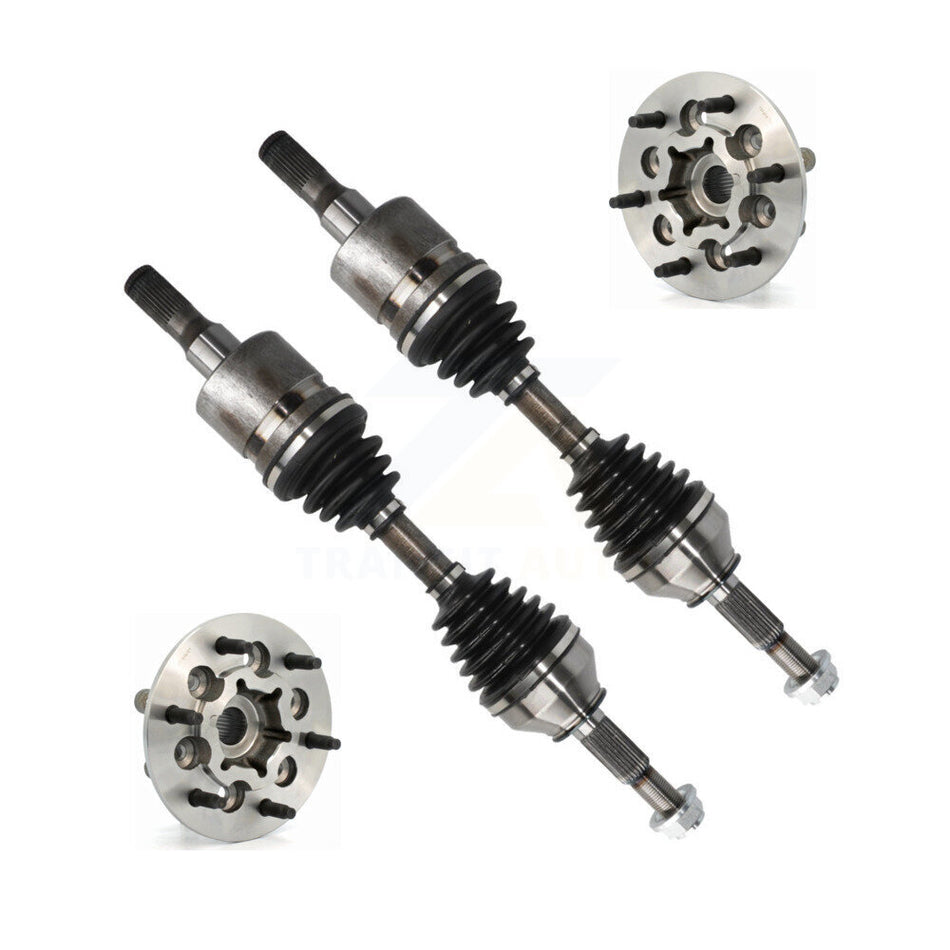 Front CV Axle Drive Shaft And Bearing Kit For 2009-2012 Chevrolet Colorado GMC Canyon 4WD KN7-100400