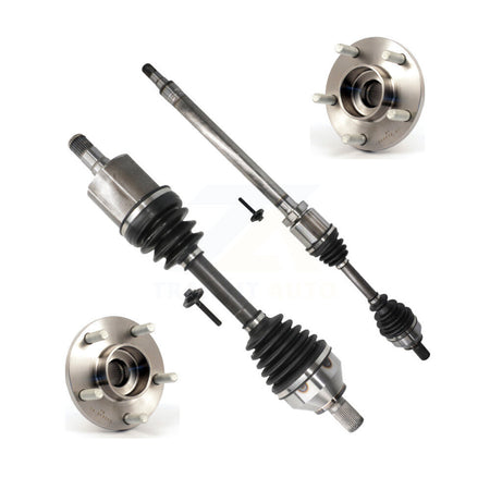 Front CV Axle Drive Shaft And Complete Hub Bearing Assembly Kit For Volvo S40 C30 V50 C70 KN7-100410