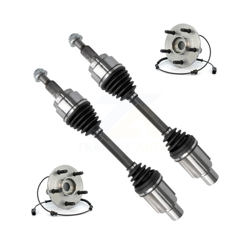 Front CV Axle Shaft And Bearing Kit For Ram 1500 Dodge Exc. Extended Crew Cab Pickup 4WD KN7-100412