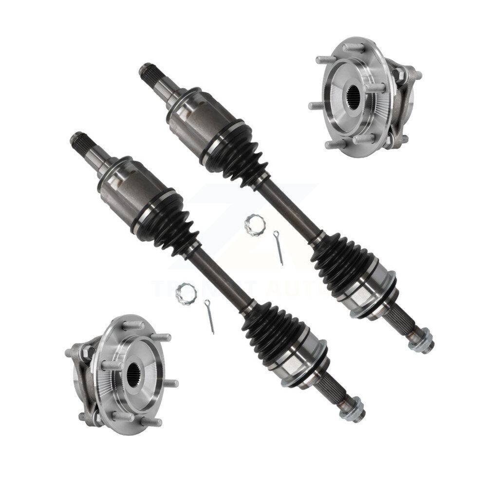 Front CV Axle Shaft & Bearing Kit For Toyota Tacoma 4Runner FJ Cruiser Lexus GX460 GX470 KN7-100428