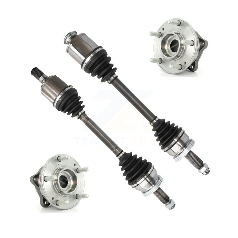 Front CV Axle Drive Shaft And Hub Bearing Assembly Kit For Hyundai Santa Fe Kia Sorento KN7-100435