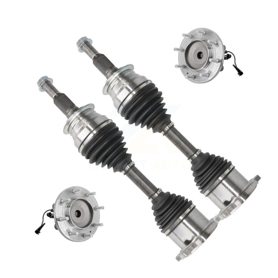 Front CV Axle Shaft Bearing Kit For 2015-2019 GMC Sierra 3500 HD Chevrolet Silverado RWD KN7-100440