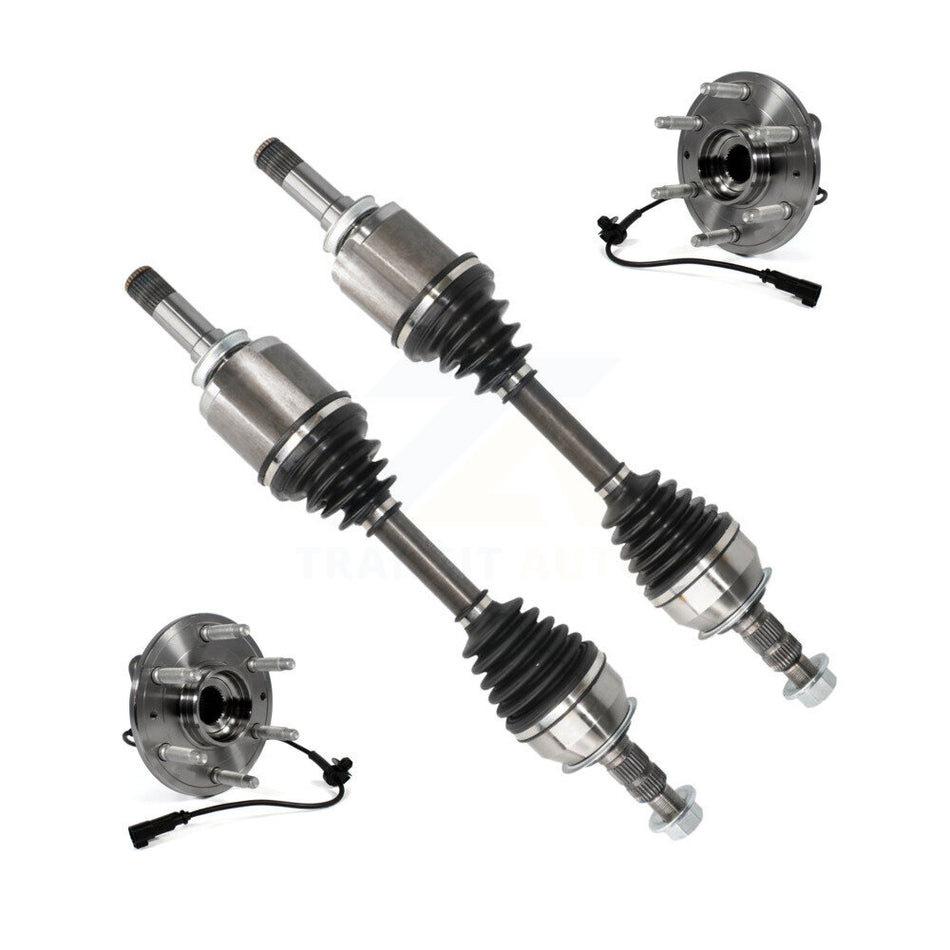 Front CV Axle Shaft & Bearing Kit For 13-15 Cadillac XTS AWD with Automatic transmission KN7-100446