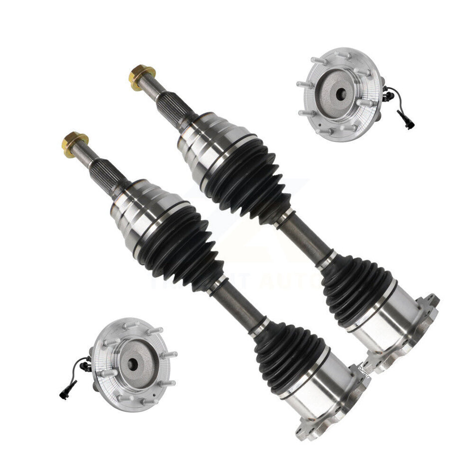 Front CV Axle Shaft Bearing Kit For 2011-2014 GMC Sierra 3500 HD Chevrolet Silverado RWD KN7-100454