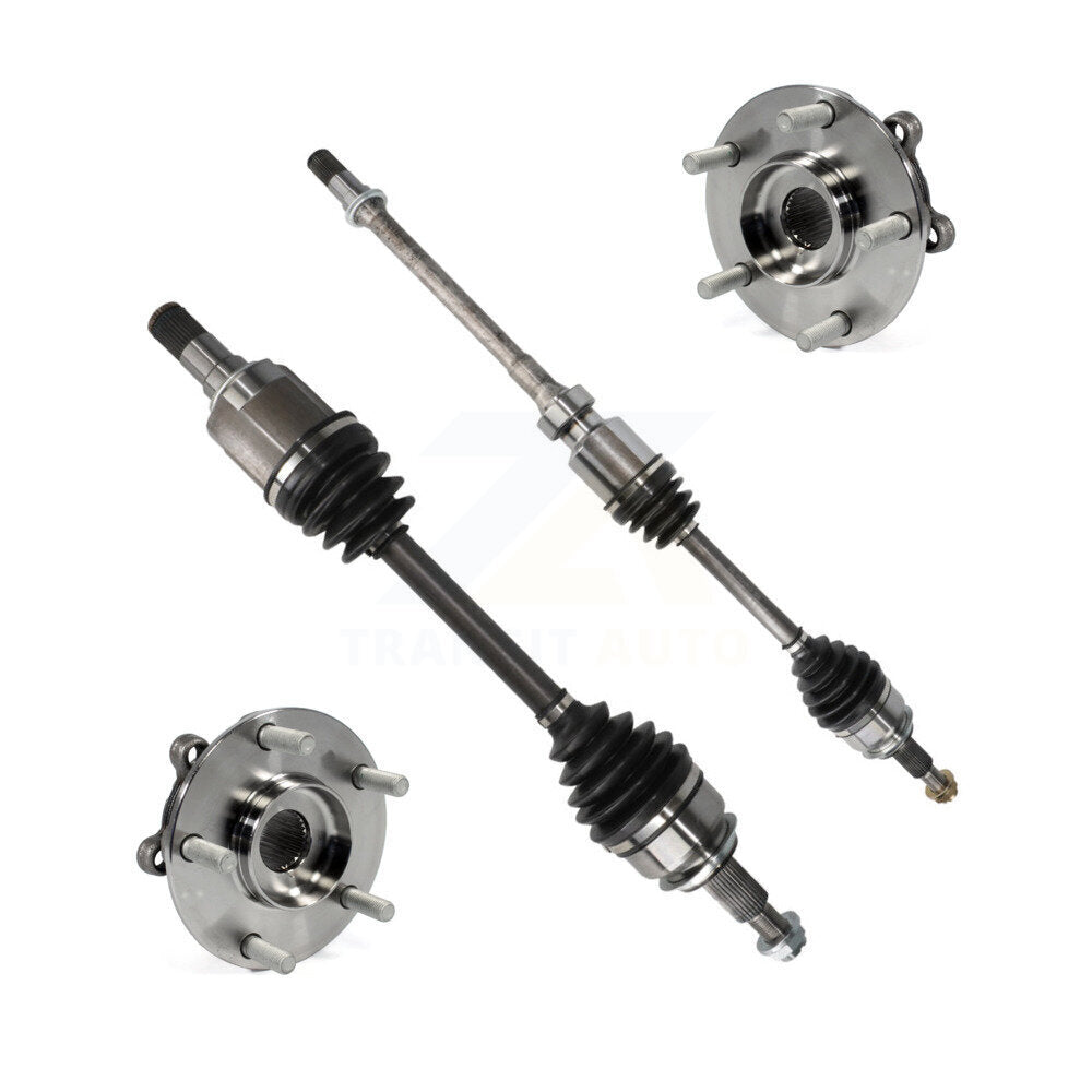 Front CV Axle Shaft And Bearing Kit For Mazda CX-5 6 FWD with 2.5L Automatic transmission KN7-100455