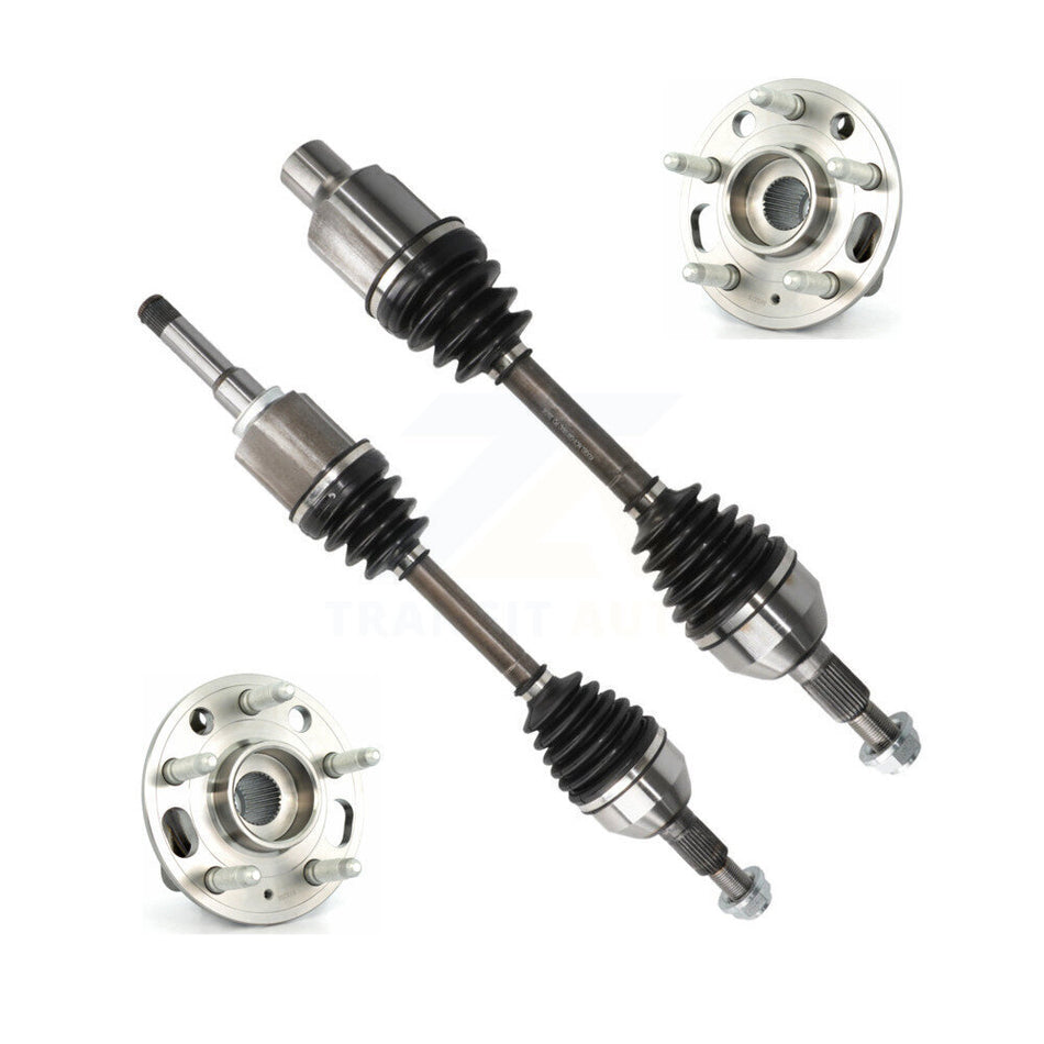 Front CV Axle Drive Shaft And Hub Bearing Assembly Kit For Chevrolet Equinox GMC Terrain KN7-100457