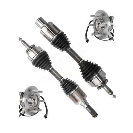 Front CV Axle Drive Shaft And Bearing Kit For 2015 Ford Expedition Lincoln Navigator 4WD KN7-100468
