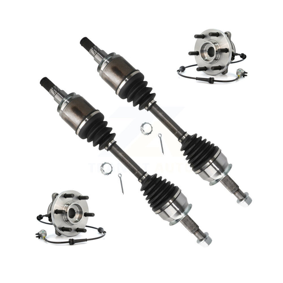 Front CV Axle Shaft And Bearing Kit For Nissan Frontier Pathfinder Xterra Suzuki Equator KN7-100472