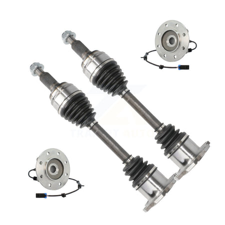 Front CV Axle Shaft And Bearing Kit For 1996-1999 K1500 Chevrolet GMC With 8 Lug Wheels KN7-100480