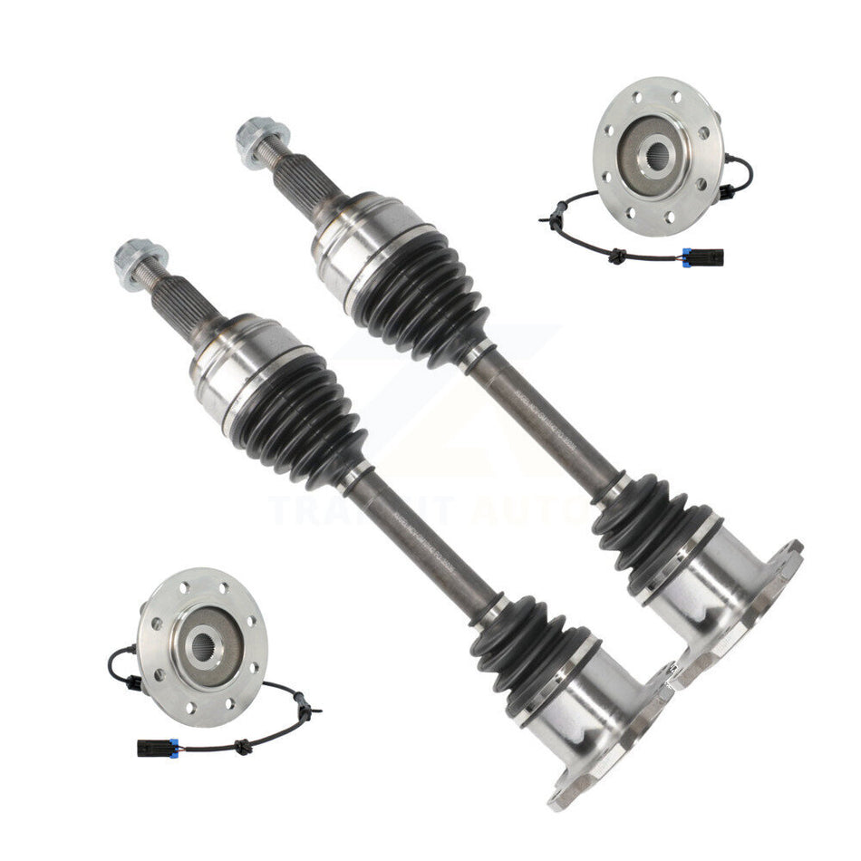 Front CV Axle Shaft And Bearing Kit For 1996-1999 K1500 Chevrolet GMC With 8 Lug Wheels KN7-100480