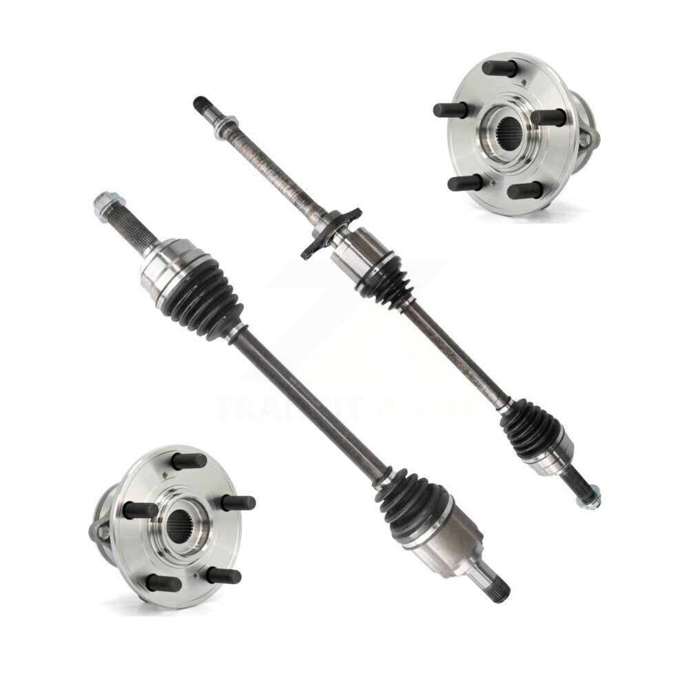Front CV Axle Shaft & Bearing Kit For 2012-2015 Honda Pilot (assembly includes jackshaft) KN7-100484