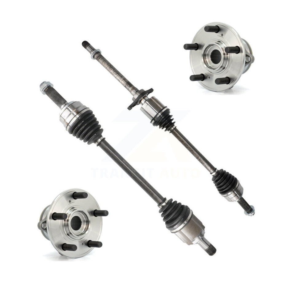 Front CV Axle Shaft & Bearing Kit For 2012-2015 Honda Pilot (assembly includes jackshaft) KN7-100484