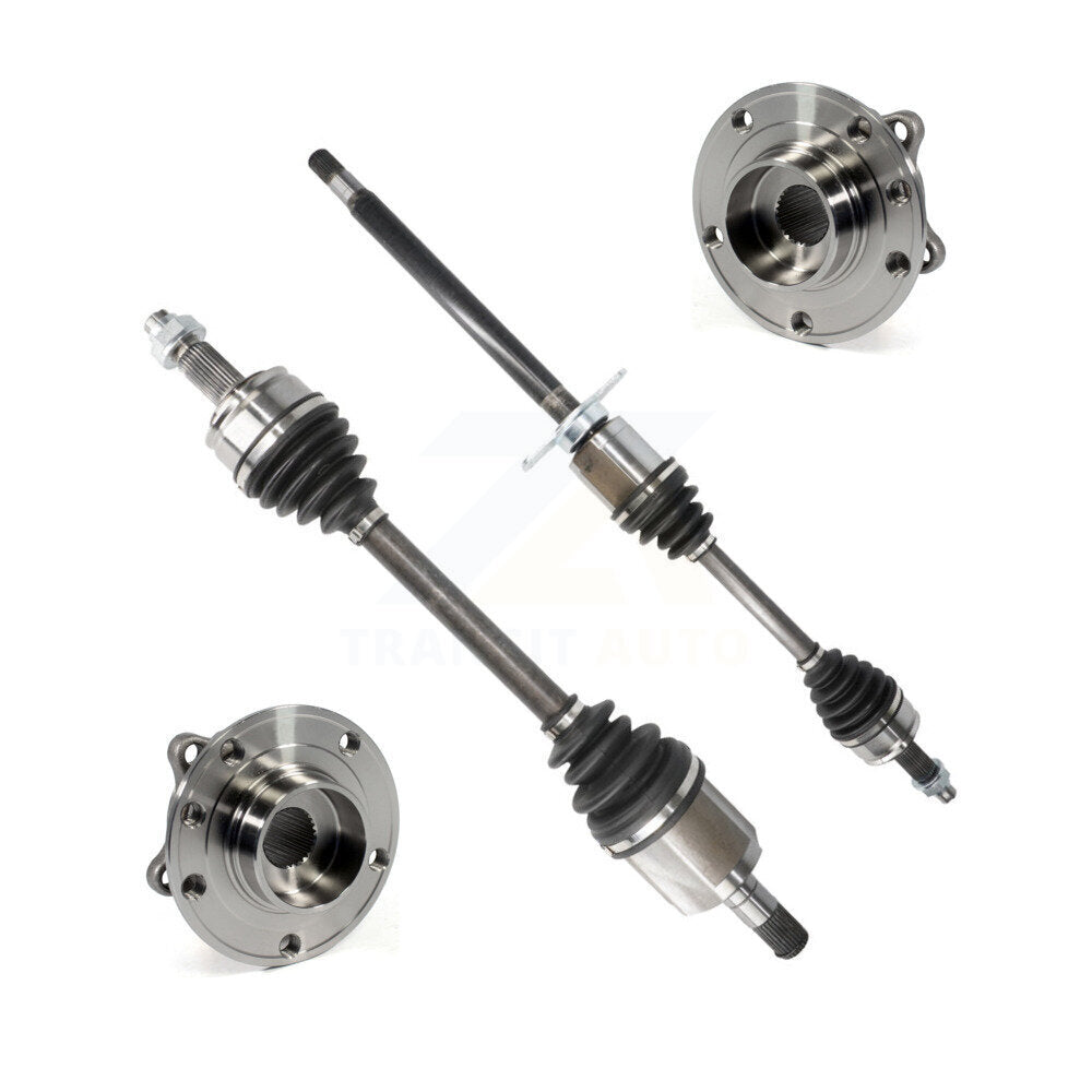 Front CV Axle Shaft And Bearing Kit For Dodge Dart 2.4L/2.0L with Automatic transmission KN7-100486