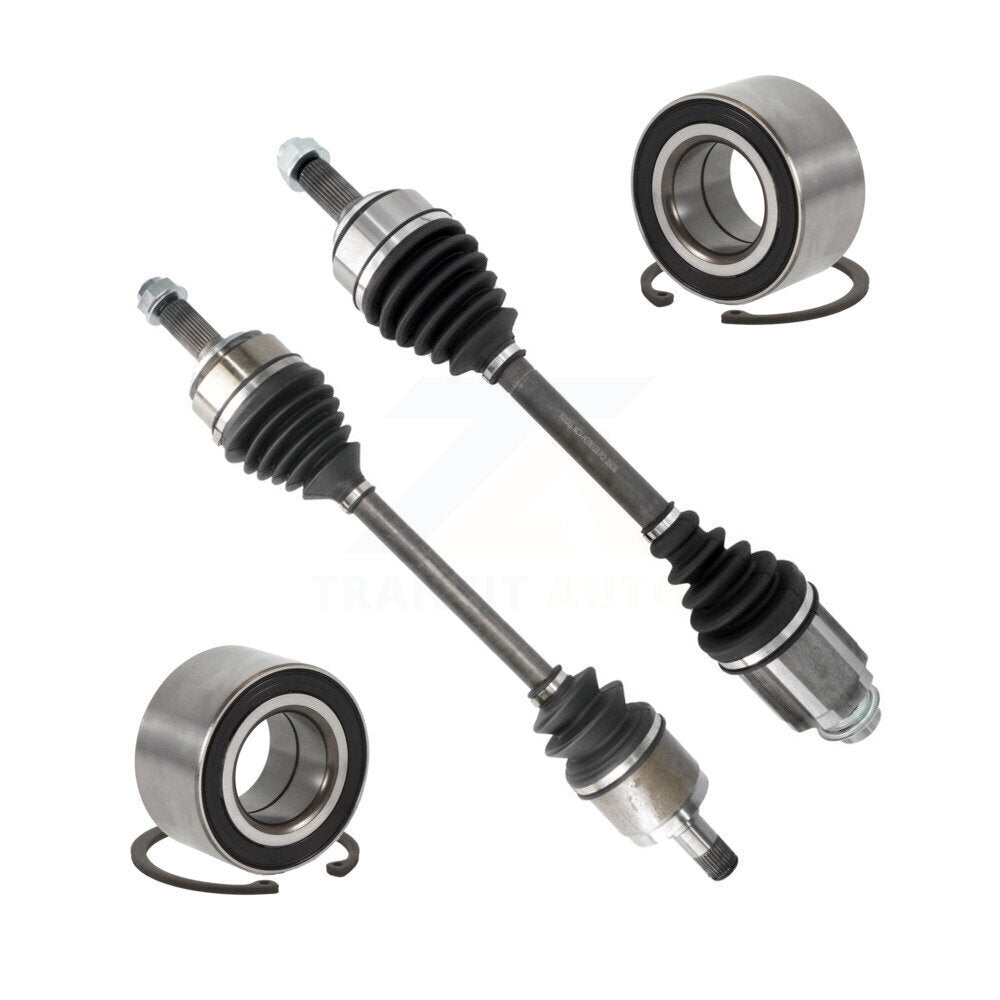 Front CV Axle Drive Shaft Complete Assembly And Bearing Kit For Honda Accord Acura TL KN7-100500