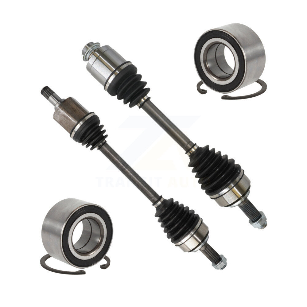 Front CV Axle And Bearing Kit For 2003-2007 Honda Accord 2.4L with Manual transmission KN7-100502