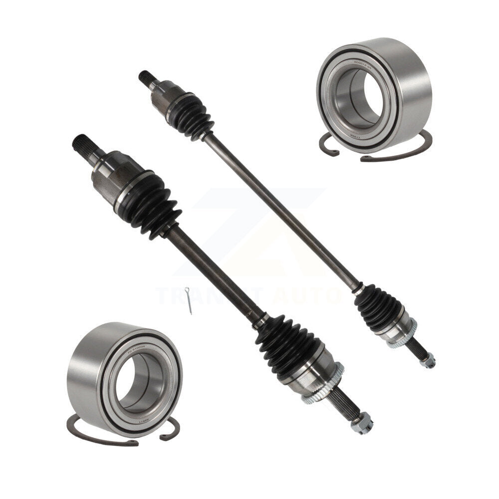 Front CV Axle Drive Shaft Assembly And Bearing Kit For Hyundai Sonata VIN C (8th Digit) KN7-100503