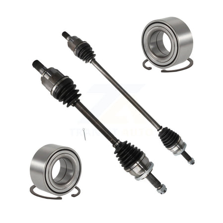Front CV Axle Drive Shaft Assembly And Bearing Kit For Hyundai Sonata VIN C (8th Digit) KN7-100503