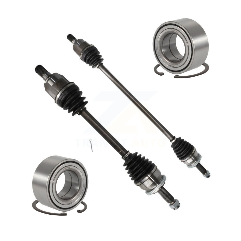 Front CV Axle Drive Shaft Assembly And Bearing Kit For Hyundai Sonata VIN C (8th Digit) KN7-100503