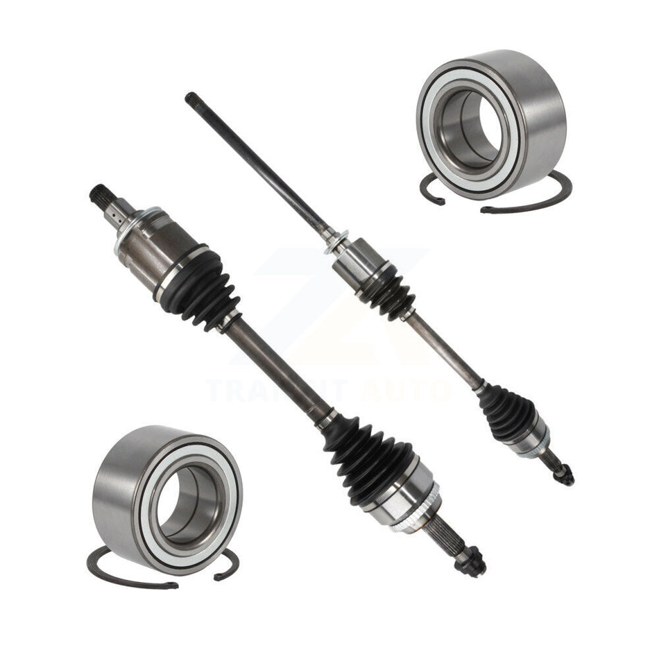 Front CV Axle Drive Shaft And Bearing Kit For Toyota Highlander AWD with 3.5L GAS engine KN7-100505