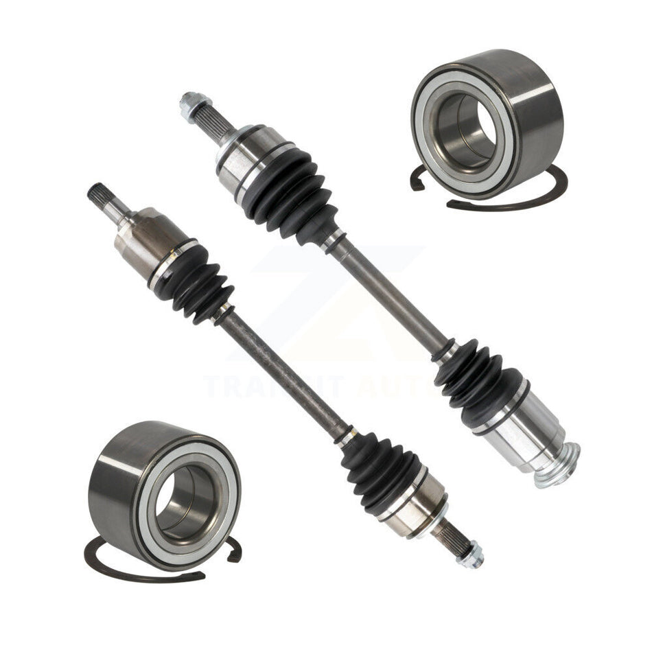 Front CV Axle Drive Shaft Complete Assembly And Wheel Bearing Kit For Honda Fit KN7-100507