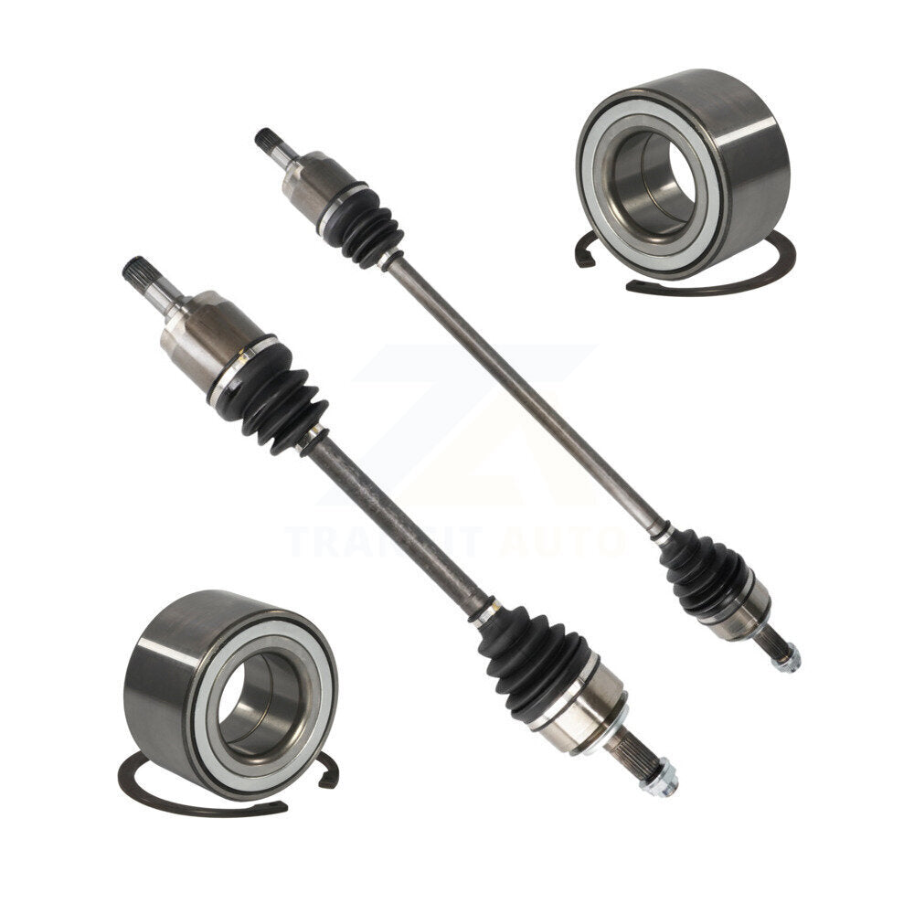 Front CV Axle Drive Shaft Assembly And Bearing Kit For 2009 Honda Fit Manual transmission KN7-100508