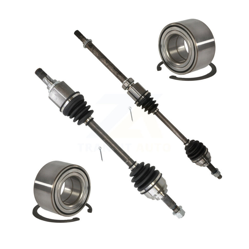 Front CV Axle Bearing Kit For 2010-2011 Nissan Versa 1.8L with Automatic CVT transmission KN7-100515