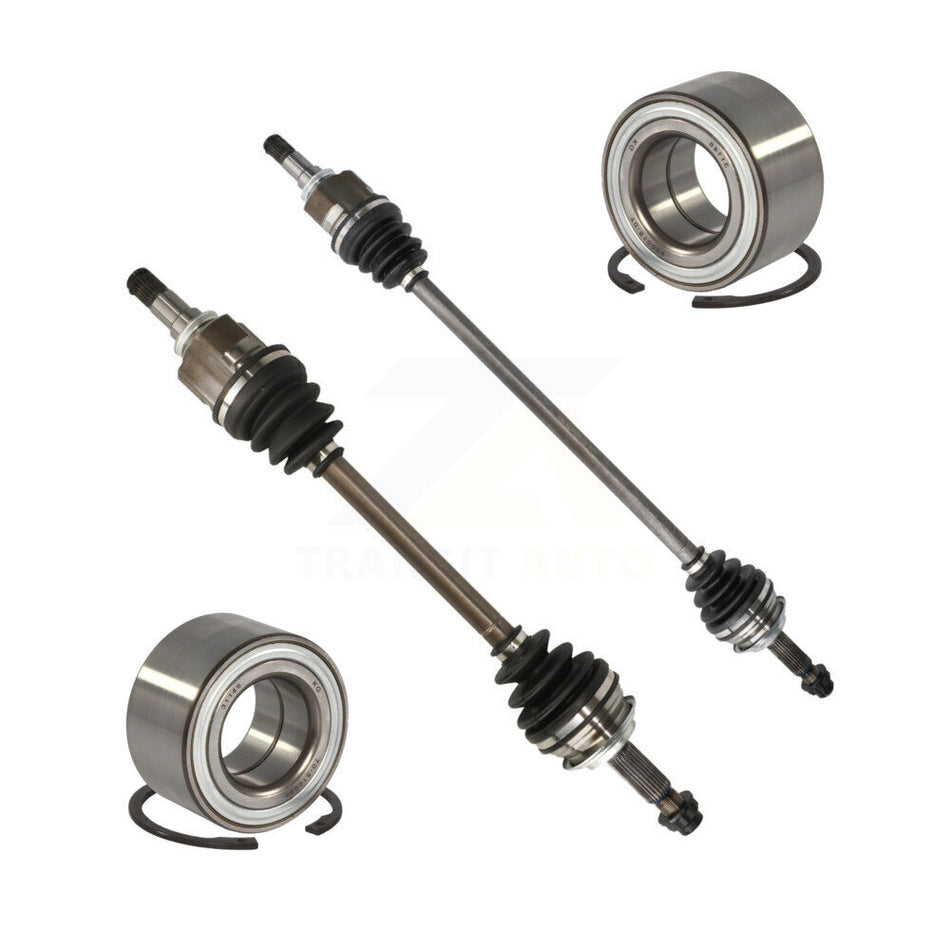 Front CV Axle Drive Shaft Complete Assembly And Wheel Bearing Kit For Toyota Yaris KN7-100516