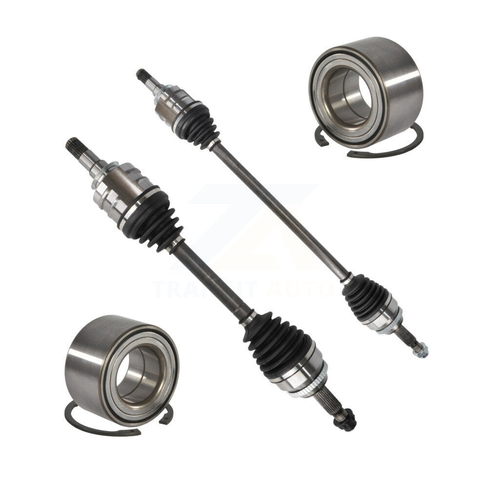 Front CV Axle And Bearing Kit For Toyota Matrix Pontiac Vibe FWD with Manual transmission KN7-100518