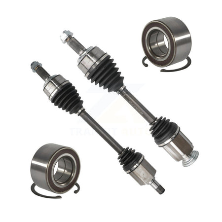 Front CV Axle Drive Shaft Complete Assembly And Bearing Kit For 2007-2014 Honda CR-V KN7-100524