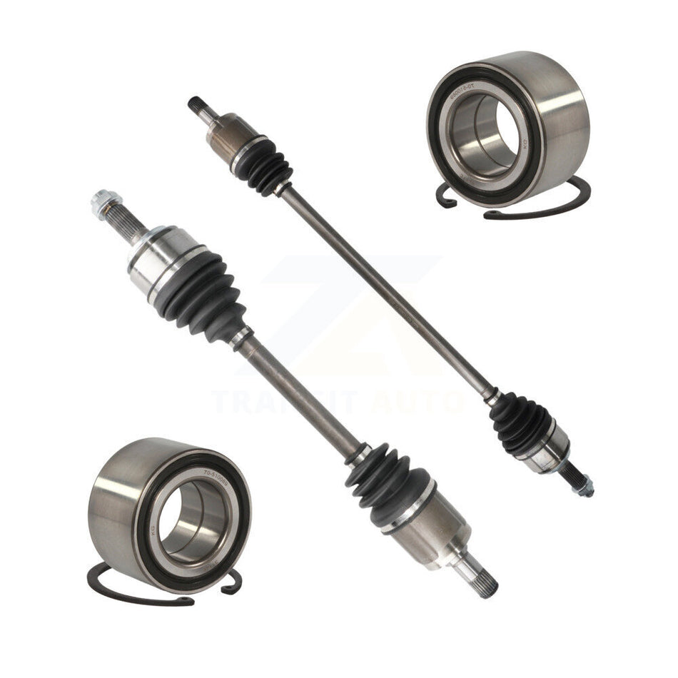 Front CV Axle Drive Shaft Complete Assembly And Wheel Bearing Kit For Honda Civic KN7-100529
