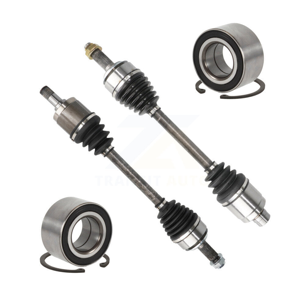 Front CV Axle Drive Shaft Complete Assembly And Bearing Kit For Honda Civic Acura CSX KN7-100531