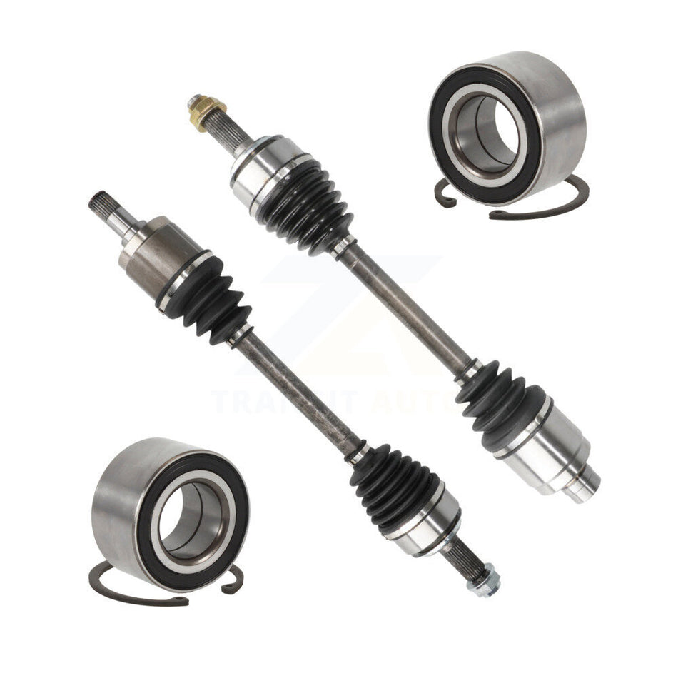 Front CV Axle Drive Shaft Complete Assembly And Bearing Kit For Honda Civic Acura CSX KN7-100531