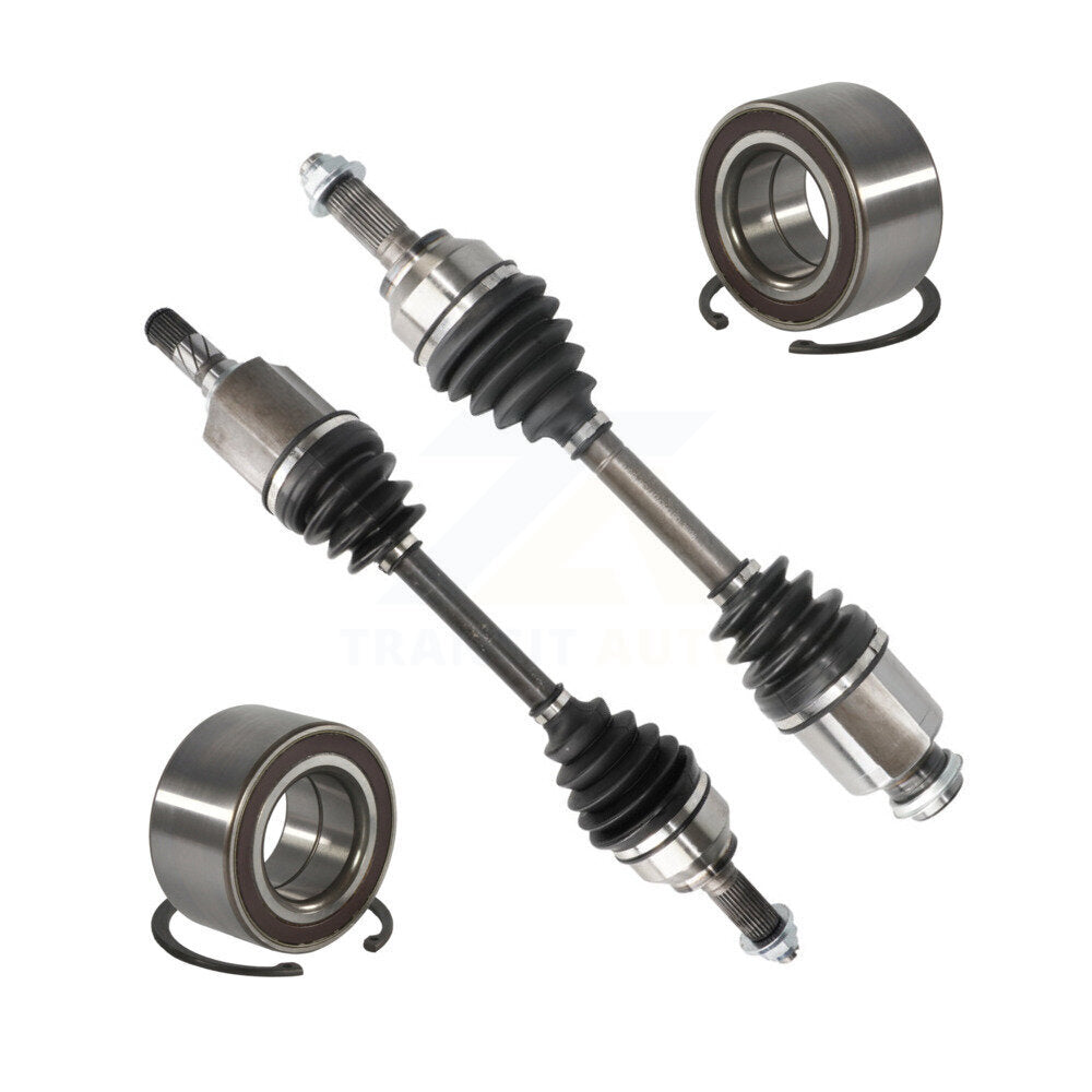 Front CV Axle Drive Shaft Assembly And Bearing Kit For Mazda 5 3 Sport Primary Design KN7-100532