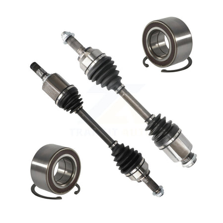 Front CV Axle Drive Shaft Assembly And Bearing Kit For Mazda 5 3 Sport Primary Design KN7-100533