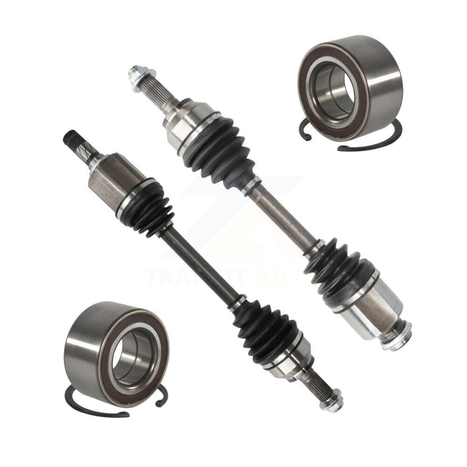 Front CV Axle Drive Shaft Assembly And Bearing Kit For Mazda 5 3 Sport Primary Design KN7-100533