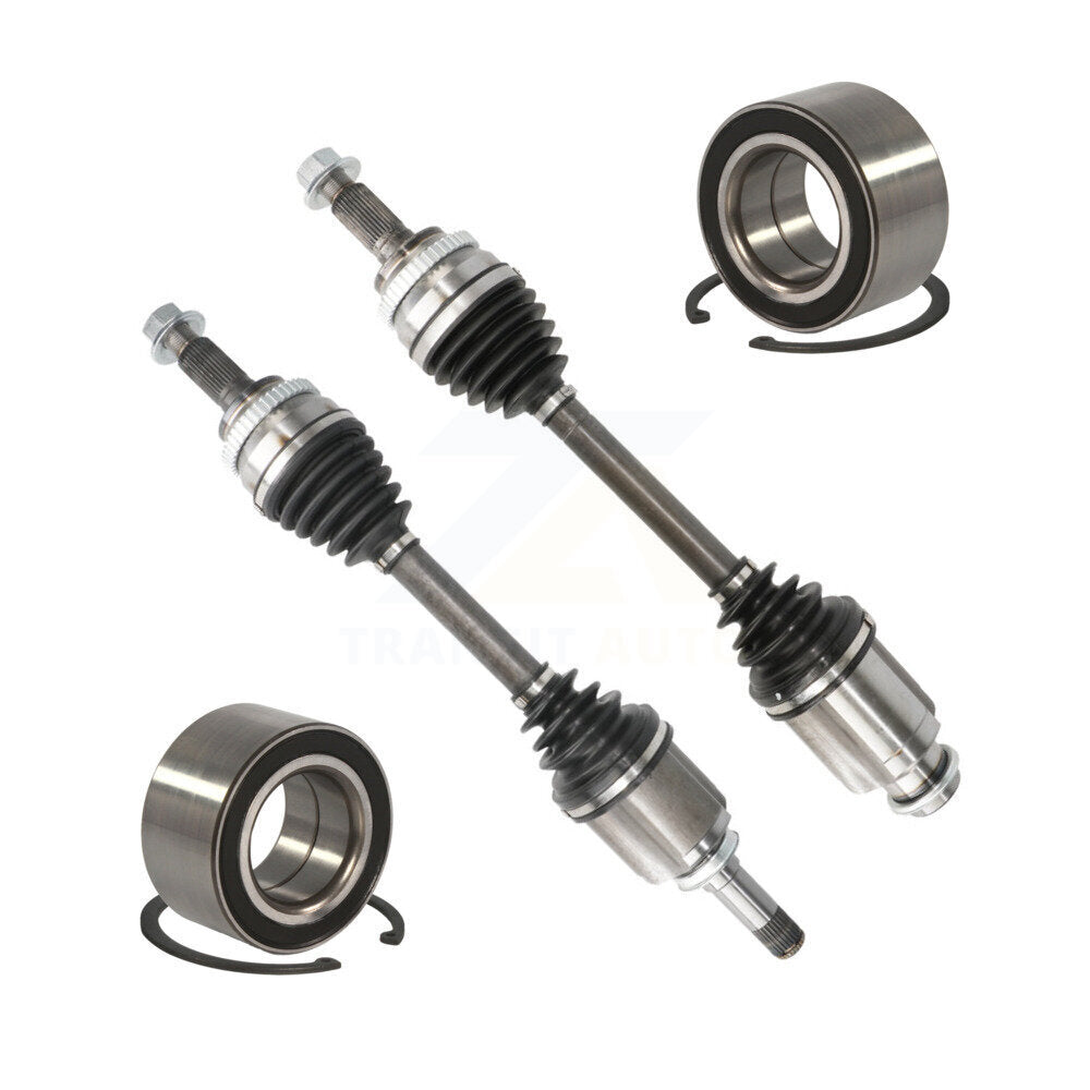 Front CV Axle Drive Shaft Complete Assembly And Bearing Kit For Ford Edge Lincoln MKX KN7-100544