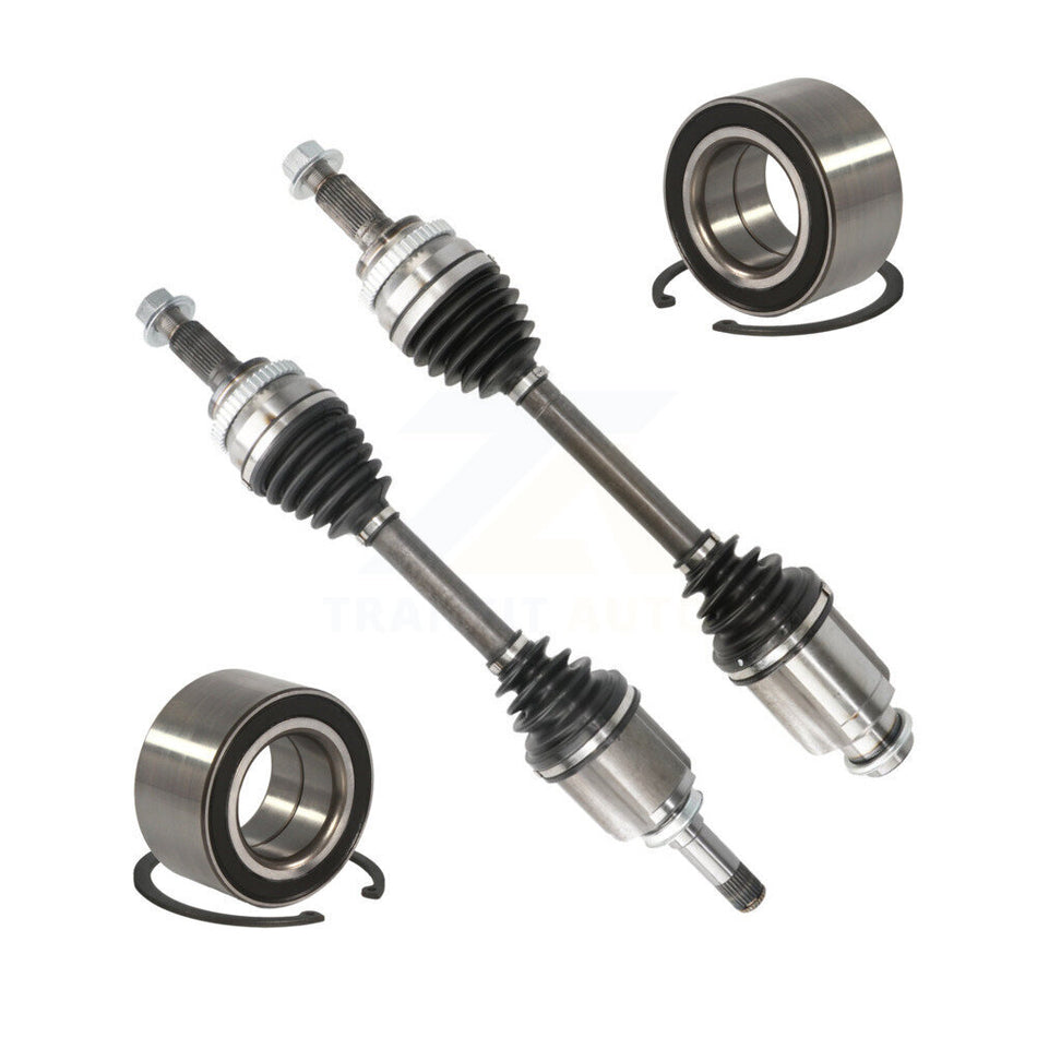 Front CV Axle Drive Shaft Complete Assembly And Bearing Kit For Ford Edge Lincoln MKX KN7-100544