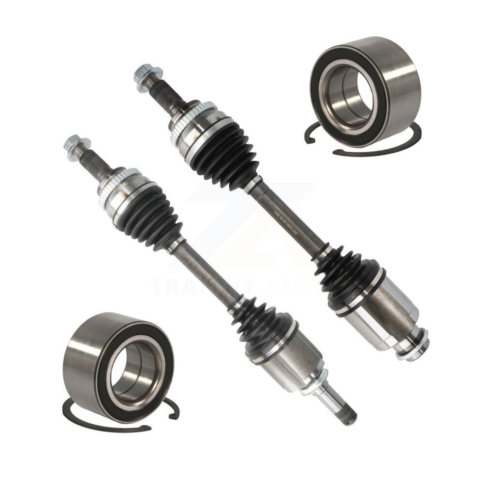 Front CV Axle Drive Shaft Complete Assembly And Bearing Kit For Ford Edge Lincoln MKX KN7-100545