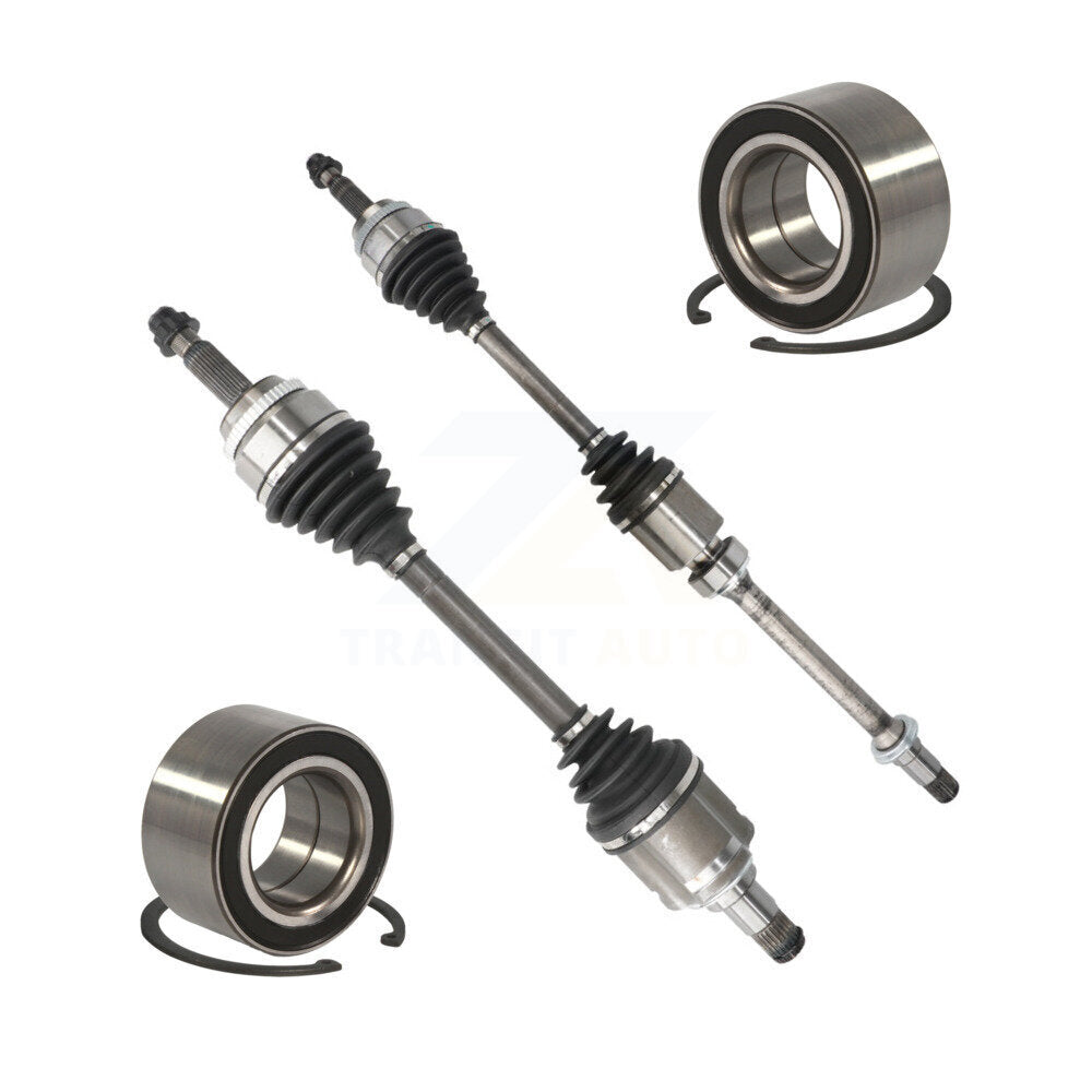 Front CV Axle Drive Shaft Assembly And Bearing Kit For Toyota Camry Highlander Solara KN7-100551