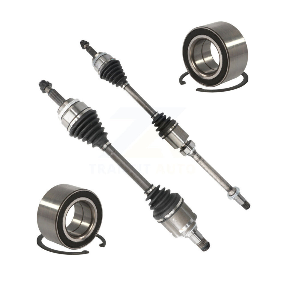 Front CV Axle Drive Shaft Assembly And Bearing Kit For Toyota Camry Highlander Solara KN7-100551