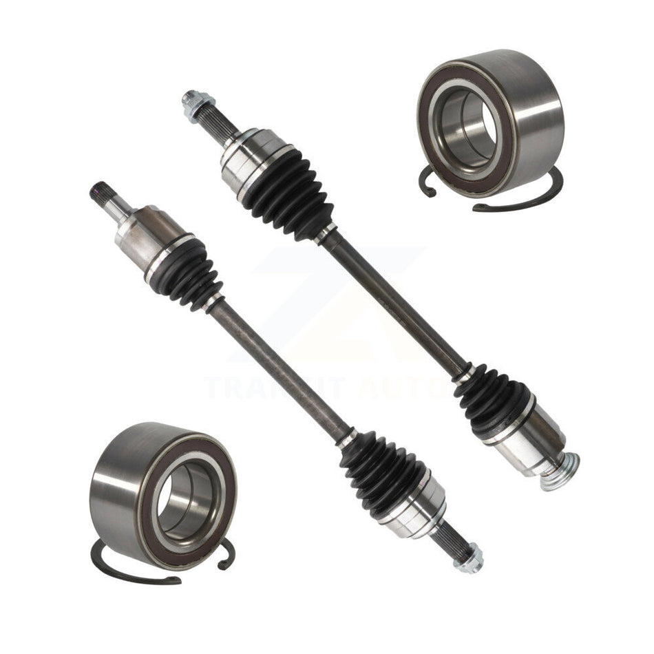 Front CV Axle & Bearing Kit For 07-10 Honda Odyssey FWD with 3.5L Automatic transmission KN7-100556