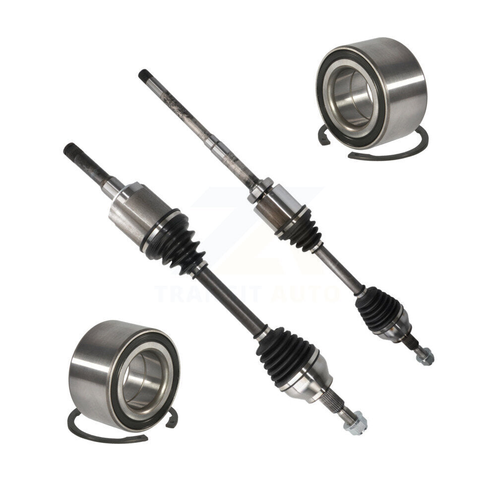 Front CV Axle Drive Shaft Complete Assembly And Wheel Bearing Kit For Ford Escape KN7-100563