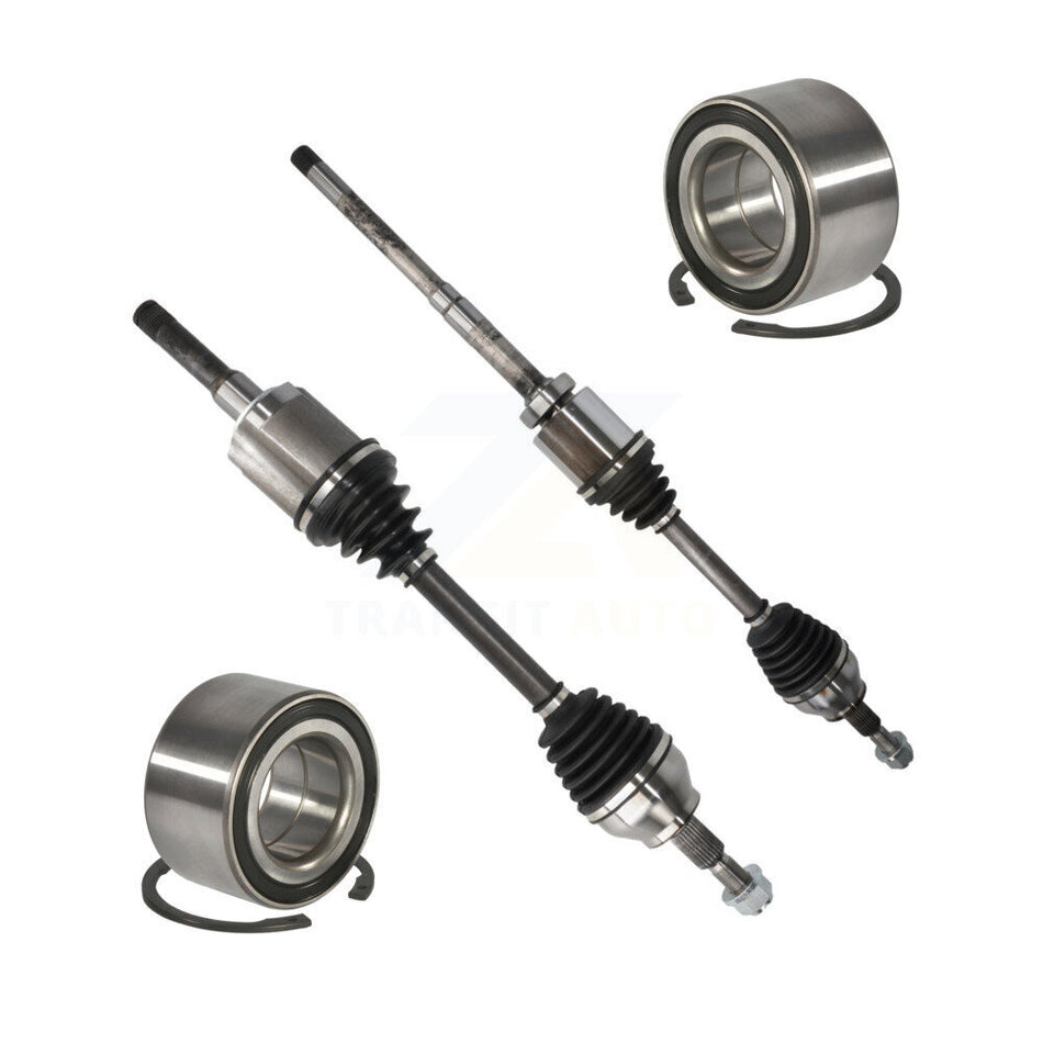 Front CV Axle Drive Shaft Complete Assembly And Wheel Bearing Kit For Ford Escape KN7-100563