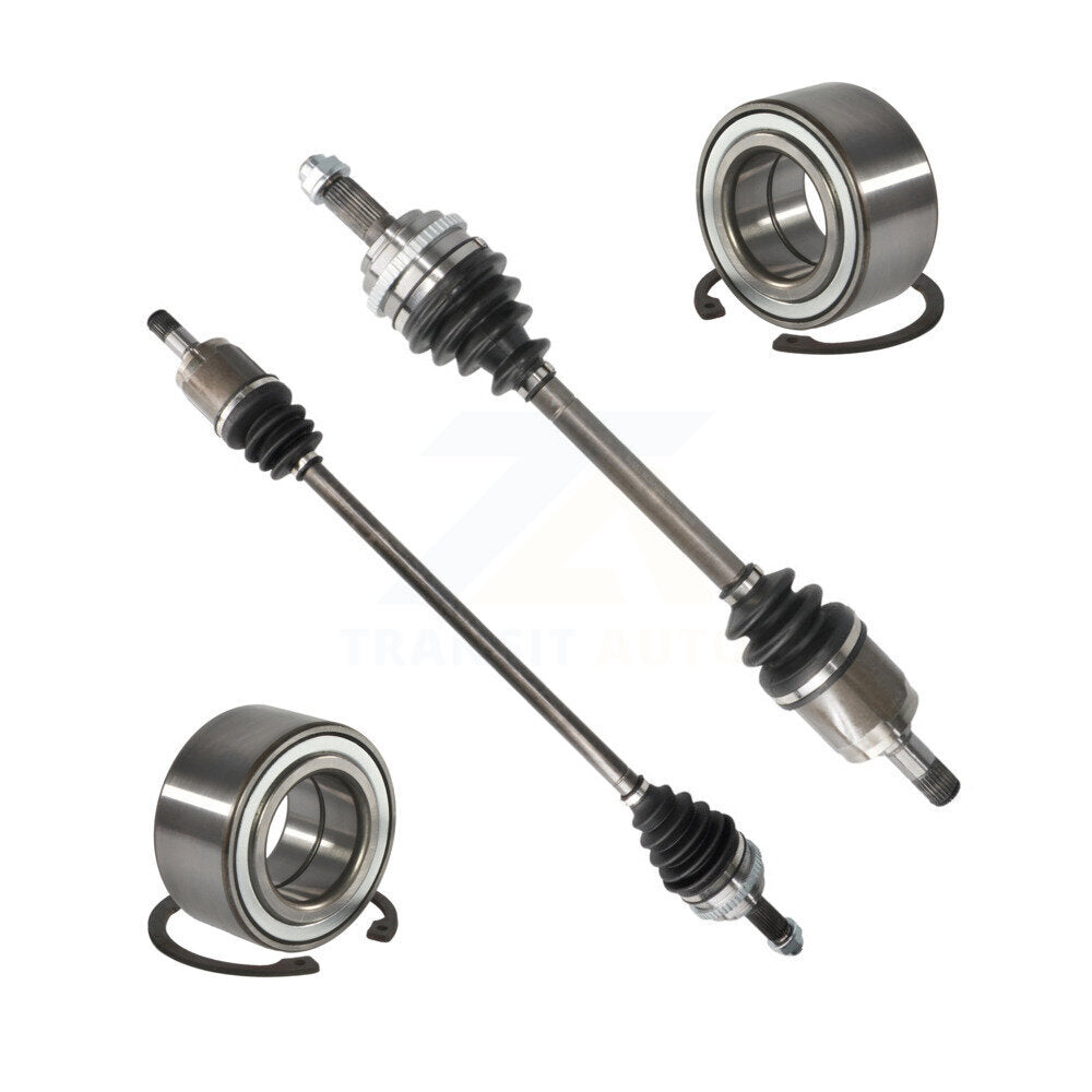 Front CV Axle Drive Shaft Complete Assembly And Bearing Kit For Honda Civic Acura EL KN7-100571