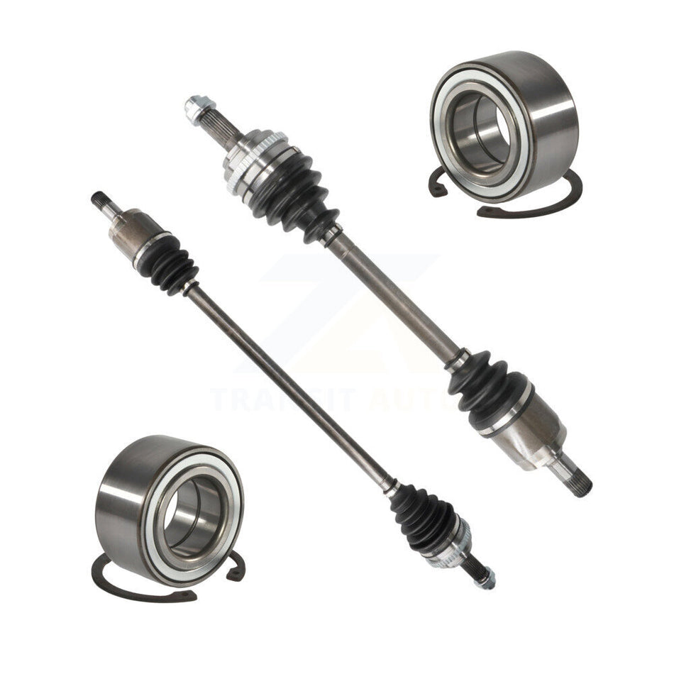 Front CV Axle Drive Shaft Complete Assembly And Bearing Kit For Honda Civic Acura EL KN7-100571