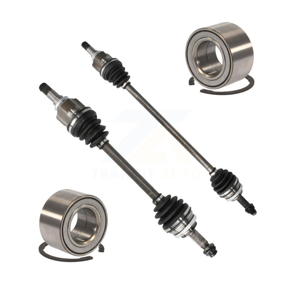 Front CV Axle Drive Shaft Complete Assembly And Bearing Kit For Toyota Echo Scion xB xA KN7-100578