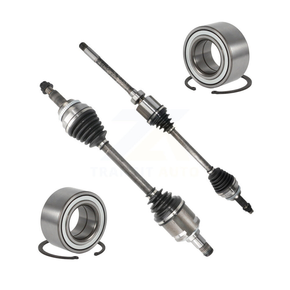 Front CV Axle Drive Shaft Assembly And Bearing Kit For Lexus RX350 Toyota Highlander KN7-100580