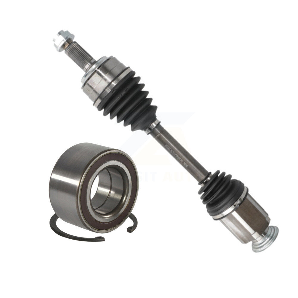 Front Right CV Axle Drive Shaft Assembly And Wheel Bearing Kit For 2007-2014 Honda CR-V KN7-100594