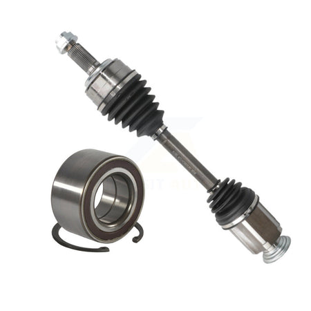 Front Right CV Axle Drive Shaft Assembly And Wheel Bearing Kit For 2007-2014 Honda CR-V KN7-100594